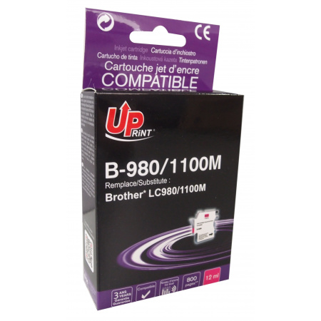 Tinteiro Compatível p/ Brother DCP145C/165C - Magenta Uprint